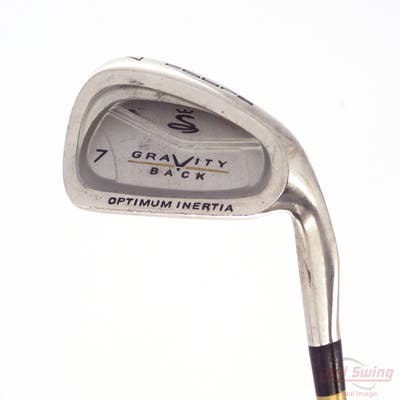 Cobra Gravity Back Single Iron 7 Iron Stock Steel Shaft Steel Stiff Right Handed 37.0in
