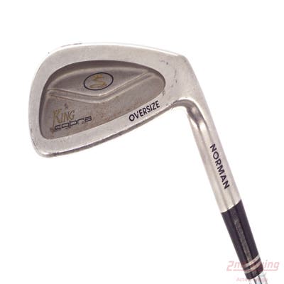 Cobra Cobra Oversize Norman Grind Single Iron Pitching Wedge PW Stock Steel Shaft Steel Stiff Right Handed 36.5in