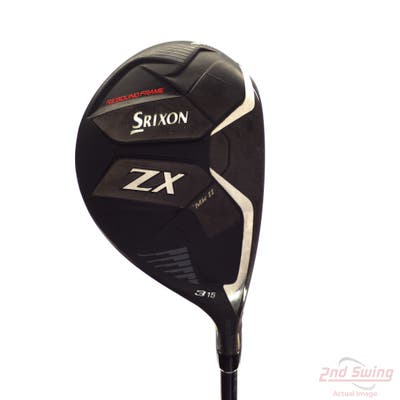 Srixon ZX MK II Fairway Wood 3 Wood 3W 15° UST Mamiya LIN-Q Gunmetal 6 Graphite X-Stiff Right Handed 43.5in
