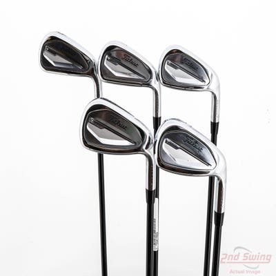 Titleist 2023 T350 Iron Set 6-PW Mitsubishi Tensei Red AM2 Graphite Senior Right Handed +1/2"