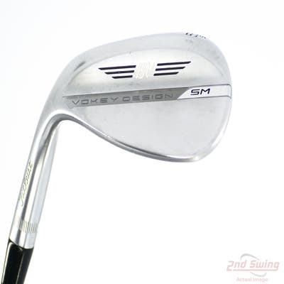 Titleist Vokey SM8 Tour Chrome Wedge Lob LW 58° 10 Deg Bounce S Grind Titleist Vokey BV Steel Wedge Flex Left Handed 35.0in