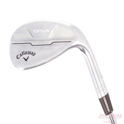 Callaway Opus Brushed Chrome Wedge Sand SW 54° 12 Deg Bounce S Grind True Temper Dynamic Gold Mid 115 Wedge Steel Wedge Flex Right Handed 35.25in