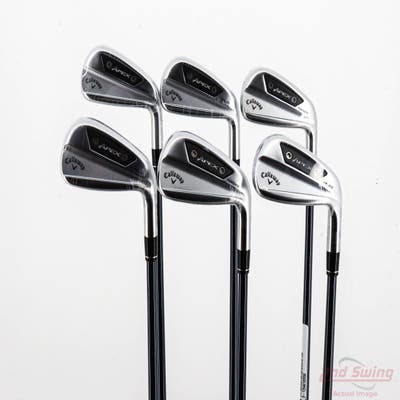 Mint Callaway Apex Ai200 Iron Set 5-PW UST Recoil Dart HDC 80 Graphite Regular Right Handed STD