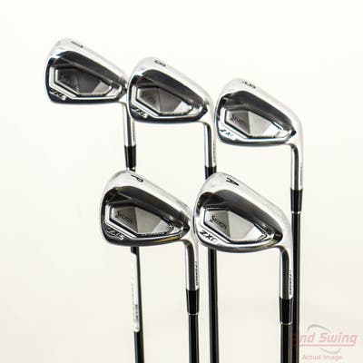 Srixon ZXi5 Iron Set 7-PW GW Mitsubishi MMT 105 Graphite Stiff Right Handed -1/4"