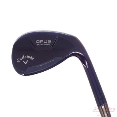 Callaway Opus Platinum Blue Wedge Lob LW 58° 10 Deg Bounce S Grind Dynamic Gold Mid 115 Gunmetal Steel Wedge Flex Right Handed 35.0in