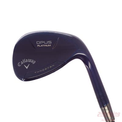 Callaway Opus Platinum Blue Wedge Sand SW 54° 12 Deg Bounce S Grind Dynamic Gold Mid 115 Gunmetal Steel Wedge Flex Right Handed 35.25in