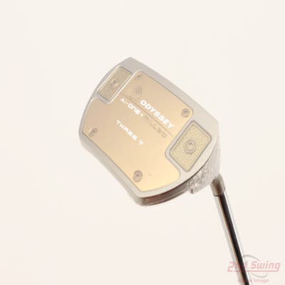 Mint Odyssey Ai-ONE Milled Silver Three T Putter Steel Right Handed 35.0in