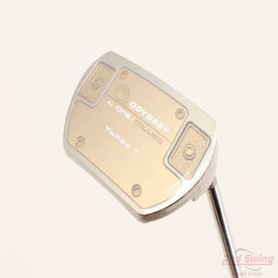 Mint Odyssey Ai-ONE Milled Silver Three T Putter Steel Right Handed 35.0in