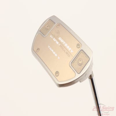 Mint Odyssey Ai-ONE Milled Silver Three T Putter Steel Right Handed 35.0in