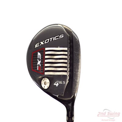 Tour Edge Exotics EX9 Fairway Wood 4 Wood 4W 16.5° Mitsubishi Bassara E-Series 42 Graphite Regular Right Handed 42.5in