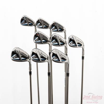 TaylorMade SIM MAX Iron Set 5-PW AW SW LW UST Mamiya Recoil ESX 460 F3 Graphite Regular Right Handed -1/4"