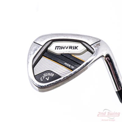 Callaway Mavrik Max Single Iron Pitching Wedge PW UST Mamiya Helium Black 4 Graphite Ladies Right Handed 34.5in