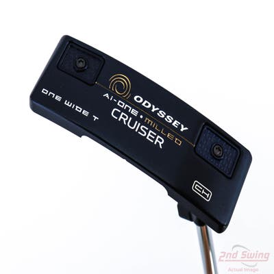 Mint Odyssey Ai-ONE Milled Cruiser One Wide T Putter Steel Right Handed 38.0in