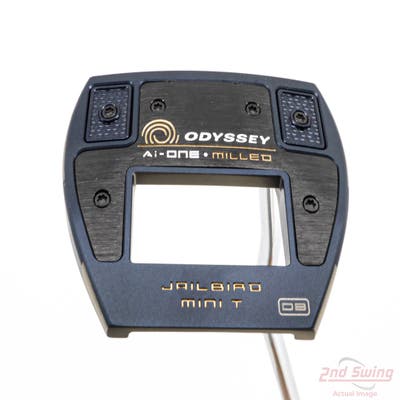 Mint Odyssey Ai-ONE Milled Jailbird Mini T Putter Steel Right Handed 35.0in