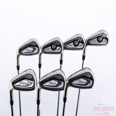 Titleist T300 Iron Set 5-PW AW True Temper AMT Red S300 Steel Stiff Left Handed +1/4"
