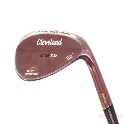 Cleveland CG15 DSG Oil Can Wedge Gap GW 52° Cleveland Traction Wedge Steel Wedge Flex Right Handed 36.0in