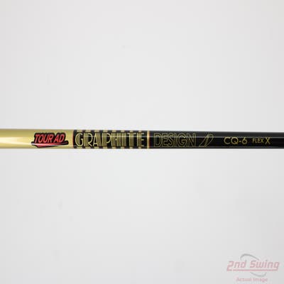 Used W/ TaylorMade RH Adapter Graphite Design Tour AD CQ 60g Driver Shaft X-Stiff 44.5in