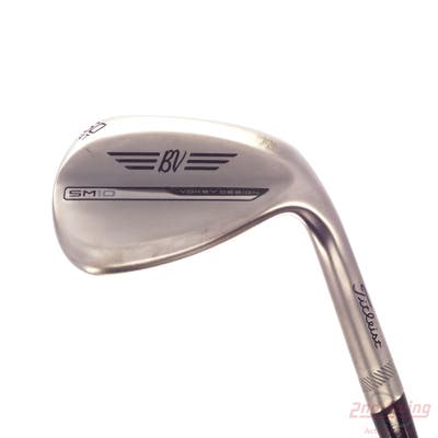 Titleist Vokey SM10 Nickel Wedge Lob LW 60° 4 Deg Bounce T Grind Aerotech SteelFiber i80cw Graphite Regular Right Handed 35.0in