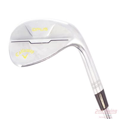 Callaway Opus Brushed Chrome Wedge Sand SW 54° 12 Deg Bounce S Grind FST KBS 610 Steel Stiff Right Handed 35.5in