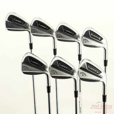 Callaway Apex Ai200 Iron Set 5-PW AW FST KBS Tour-V 110 Steel Stiff Right Handed +1/4"