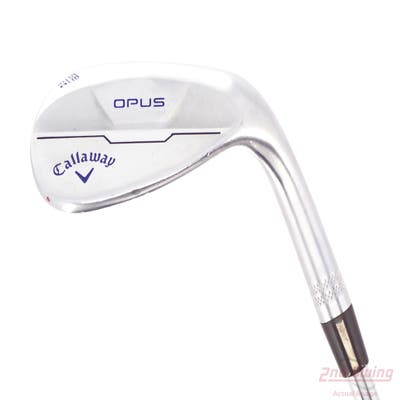 Callaway Opus Brushed Chrome Wedge Lob LW 58° 8 Deg Bounce C Grind FST KBS 610 Steel Stiff Right Handed 35.25in