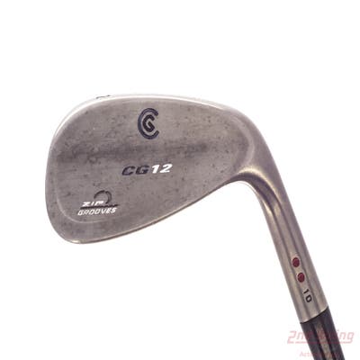 Cleveland CG12 Black Pearl Wedge Gap GW 52° 10 Deg Bounce Cleveland Traction Wedge Graphite Wedge Flex Right Handed 36.0in