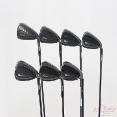 Ping G710 Iron Set 5-PW SW ALTA Distanza Black 40 Graphite Senior Right Handed Blue Dot -1/4"