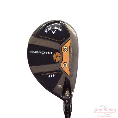 Callaway Paradym Triple Diamond Fairway Wood 3 Wood 3W 15° Mitsubishi Kai'li White 70 Graphite Stiff Right Handed 43.25in