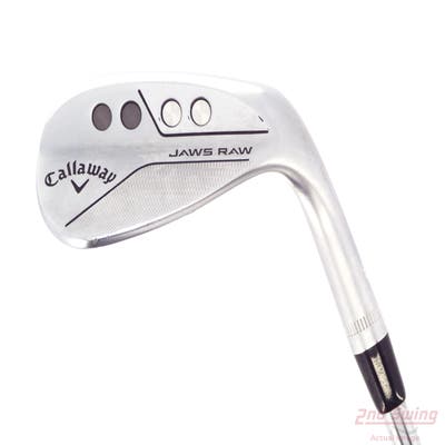 Callaway Jaws Raw Chrome Wedge Sand SW 56° 10 Deg Bounce S Grind True Temper Dynamic Gold Spinner Tour Issue 115 Steel Wedge Flex Right Handed 35.25in