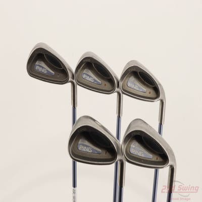 Ping G2 Ladies Iron Set 7-PW SW Ping TFC 100I Graphite Ladies Right Handed Brown Dot +1/4"