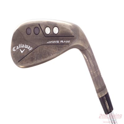 Callaway Jaws Raw Black Plasma Wedge Sand SW 56° 10 Deg Bounce S Grind True Temper Dynamic Gold Spinner Tour Issue Steel Wedge Flex Right Handed 34.25in