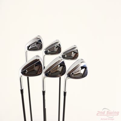 Mint Cleveland ZipCore XL Iron Set 6-PW AW UST Mamiya Helium Black Nanocore 6 Graphite Regular Left Handed +2 Degrees Upright -1/2"