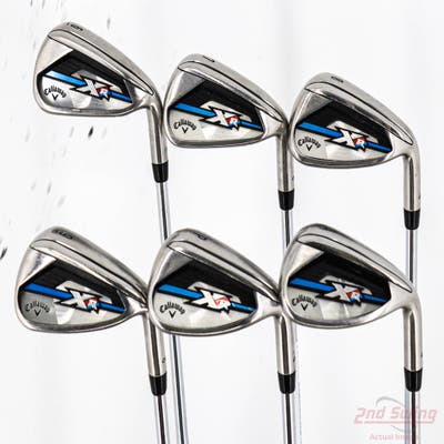 Callaway XR OS Iron Set 6-PW AW True Temper Speed Step 80 Steel Stiff Right Handed +1/2"
