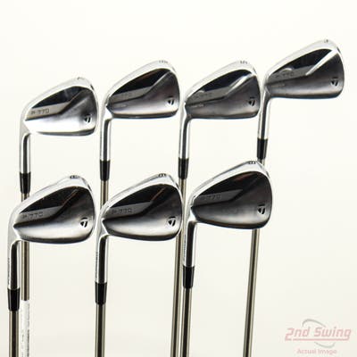 TaylorMade 2020 P770 Iron Set 4-PW Aerotech SteelFiber i80 Graphite Stiff Left Handed +3/4"
