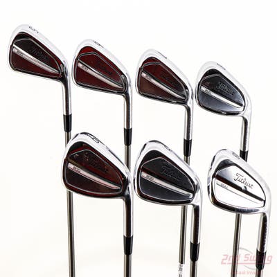 Titleist 2023 T200 Iron Set 5-PW AW Aerotech SteelFiber i70 Graphite Regular Right Handed +1/2"