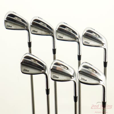Titleist 2021 T100 Iron Set 4-PW Aerotech SteelFiber i95 Graphite Regular Right Handed STD