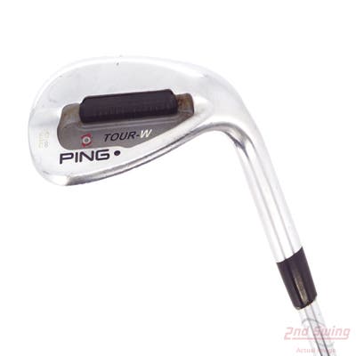 Ping Tour-W Brushed Silver Wedge Lob LW 60° 8 Deg Bounce Ping AWT Steel Stiff Right Handed Black Dot 35.25in