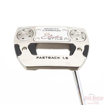 Mint Titleist Scotty Cameron 2025 Studio Style Fastback 1.5 Putter Steel Right Handed 34.0in