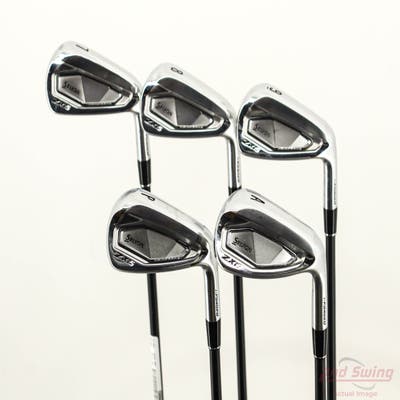 Srixon ZXi5 Iron Set 7-PW AW FST KBS MAX Graphite 55 Graphite Senior Right Handed +1/4"