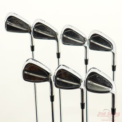 Titleist 2023 T200 Iron Set 4-PW True Temper AMT Black S300 Steel Stiff Right Handed STD