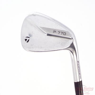 TaylorMade 2020 P770 Single Iron 8 Iron Stock Steel Shaft Steel Stiff Right Handed 36.75in
