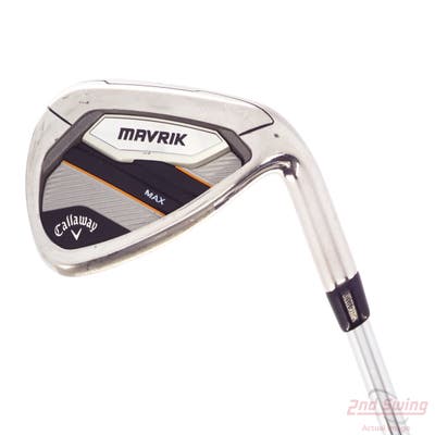 Callaway Mavrik Max Single Iron Pitching Wedge PW FST KBS Max 80 Steel Regular Right Handed 35.5in