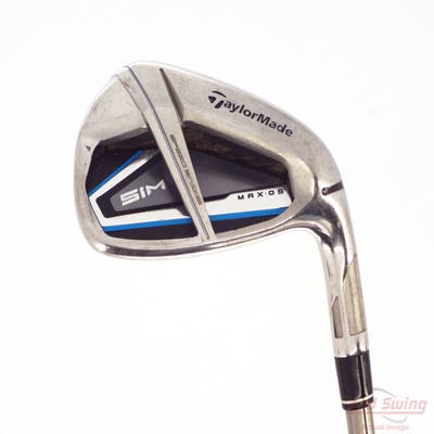 TaylorMade SIM MAX OS Single Iron 9 Iron UST Mamiya Recoil ESX 460 F2 Graphite Senior Right Handed 36.25in