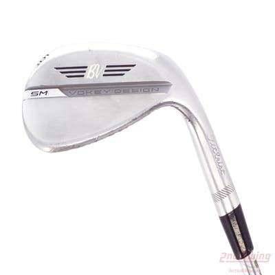 Titleist Vokey SM8 Tour Chrome Wedge Sand SW 56° 8 Deg Bounce M Grind True Temper Dynamic Gold Tour Issue S400 Steel Stiff Right Handed 35.0in