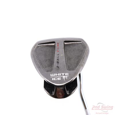 Odyssey White Ice 2-Ball V-Line Putter Steel Right Handed 33.25in