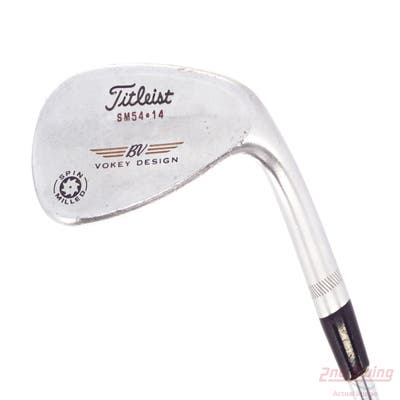 Titleist Vokey Spin Milled Wedge Sand SW 54° 14 Deg Bounce True Temper Dynamic Gold Steel Wedge Flex Right Handed 35.0in