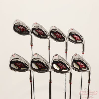 Cobra 2012 Baffler Iron Set 5-PW GW SW Stock Steel Shaft Steel Stiff Right Handed +1/4"