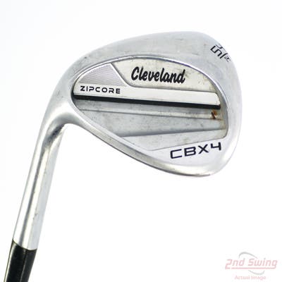 Cleveland CBX 4 ZipCore Wedge Sand SW 54° 14 Deg Bounce FST KBS Hi-Rev 2.0 Steel Wedge Flex Left Handed 35.5in
