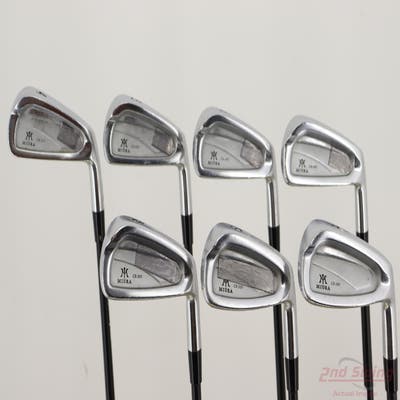 Miura 2019 CB-301 Iron Set 4-PW Fujikura AXIOM 125 Graphite X-Stiff Right Handed +1/2"