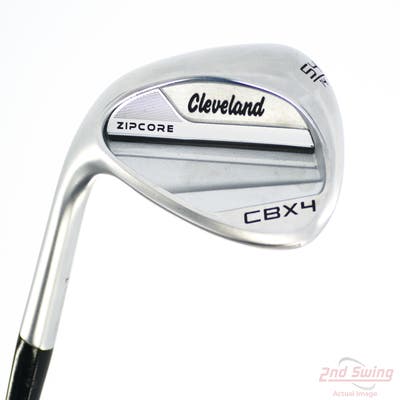 Mint Cleveland CBX 4 ZipCore Wedge Sand SW 54° 14 Deg Bounce FST KBS Hi-Rev 2.0 Steel Wedge Flex Left Handed 35.5in